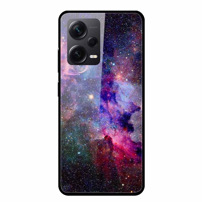 Tempered Glass Cases For Redmi Note 12 Pro Plus 5G Covers Note12 Hard Back Covers for Xiaomi Redmi Note 12 Pro Capas Protective