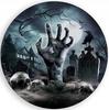 Talerzyki Papierowe Cmentarz Umarlak Zombie Halloween Urodziny 23Cm 6Szt.