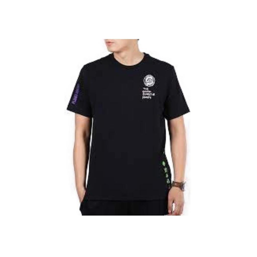 Nike Summer Hoops Basketball Short Sleeve T-Shirt Men Tops Black CW4817-010