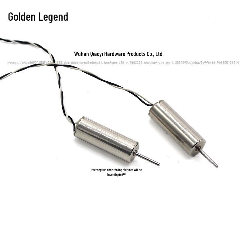 High-Speed 720 Hollow Cup Brushless Motor 3.7V for Model Airplanes - Strong Magnetic, High Torque.