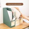 Versatile Desktop File & Bookend Organizer
