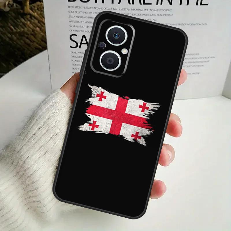 

Чехол Georgia Grunge Flag для OPPO Reno 11F 10 Pro 4 5 6 7 8 Lite 4Z 5Z 8T OPPO Find X6 X5 Pro X2 X3 Neo Cover OPPO Reno5 Lite