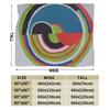 Sonia Delaunay  ABSTRACT SWIRL Custom Comfortable Party An UltraSoft Micro Fleece Blanket