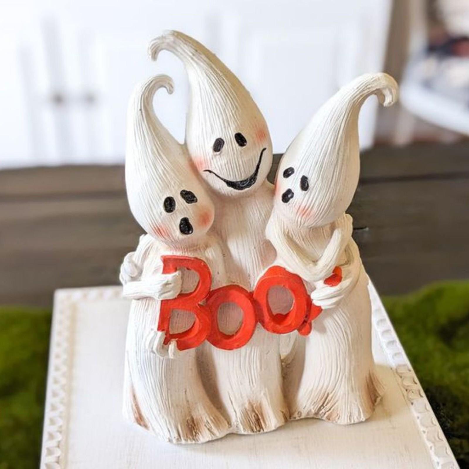 

Хэллоуин Милый Гном Креативное Украшение для Вечеринки Сад Полимерные Поделки Орнаменты One Size