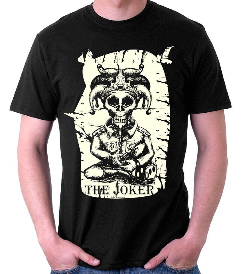 Joker Poker T-Shirt by High Roller Clothing S