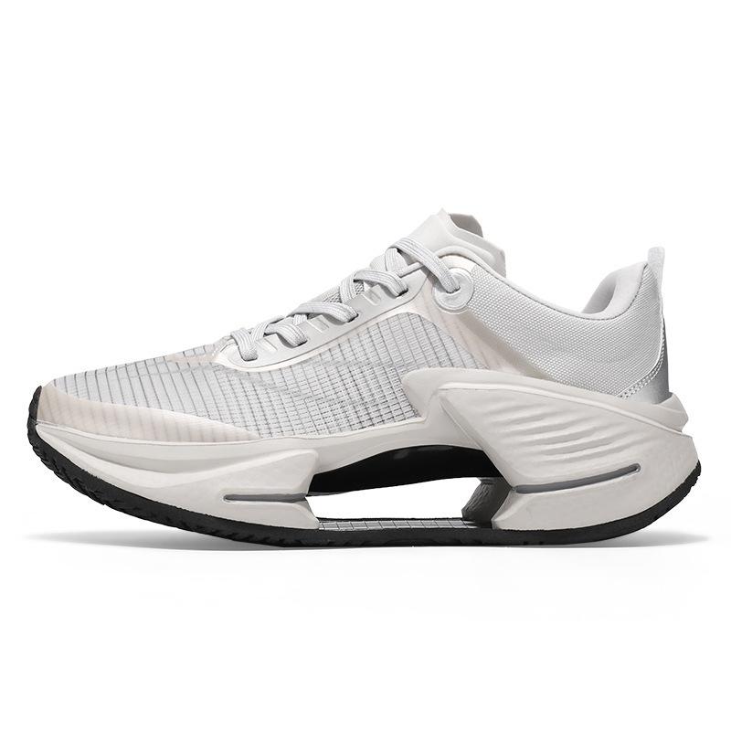 

Men s and women s running shoes, new breathable shock-absorbing sports shoes, carbon board racing junior high school students 44