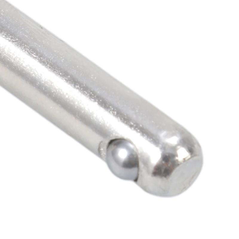 Förpackning med 10 Snabbkopplingspinnar i Kolstål 8x60mm Kulanordning Låspinnar för Enkel Användning