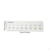 Diamond Sizer Shape Guide Lightweight Practical Ruler Size and Weight Compare Tool for Earring Shoes