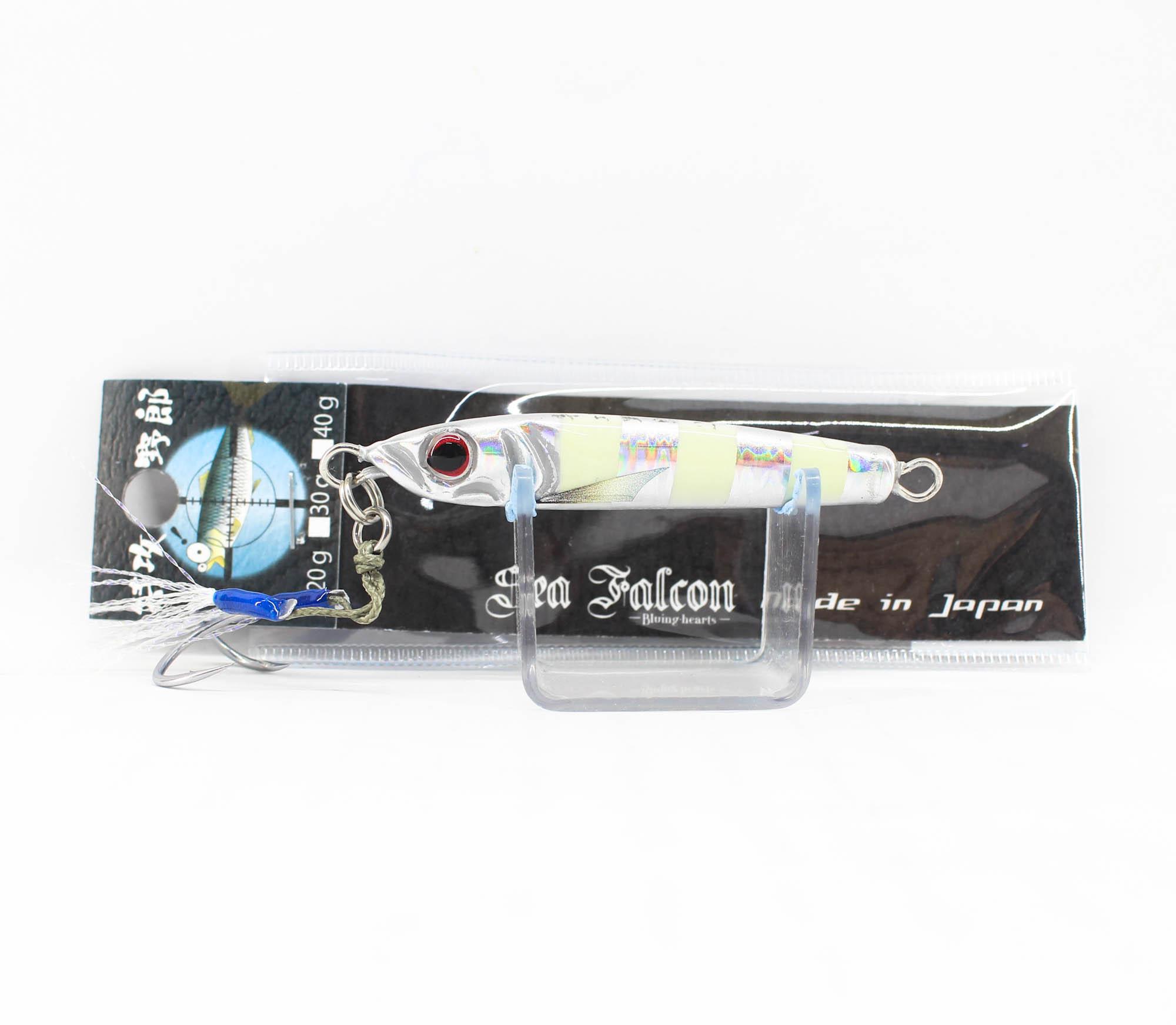 

Sea Falcon Metal Jig Sharp Shooter 20 грамм 04 Серебристая зебра (2355)