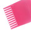 Hair Dye Bottle Shampoo Hair Coloring Dyestuff Applicator Bottle With Comb Teeth