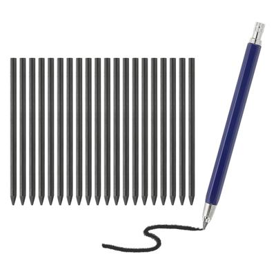 PATIKIL Lead Mechanical Pencil with 2B Large Automatic for and Blue 20-Piece 0.4mm Leads, Holder, Drawing, Art, Woodworking,