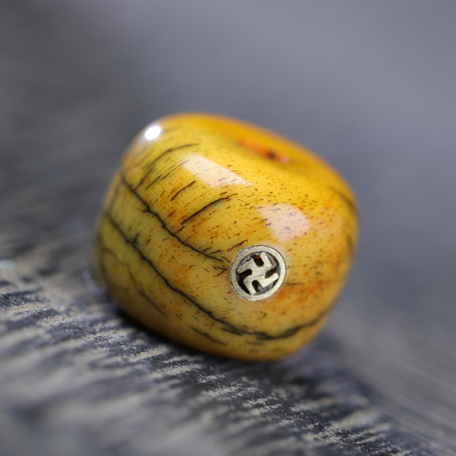 Tibetan Camel Bone Barrel Beads: Loose, Multi-Treasure, Old Bone Beads for DIY Jewelry and Accessories.