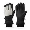 Outdoor Sports Gloves Winter Fleece Men and Women Thickened Windproof and Water-resistant Warm and Windproof Ski Gloves