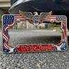 250th Anniversary License Plate Frame, Anti-Rust Coating Car Decoration, Celebrate Freedom History Heritage Perfect Gift for Family And Friends