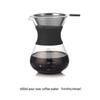 TLXT 400ml Glass Pour-Over Coffee Maker