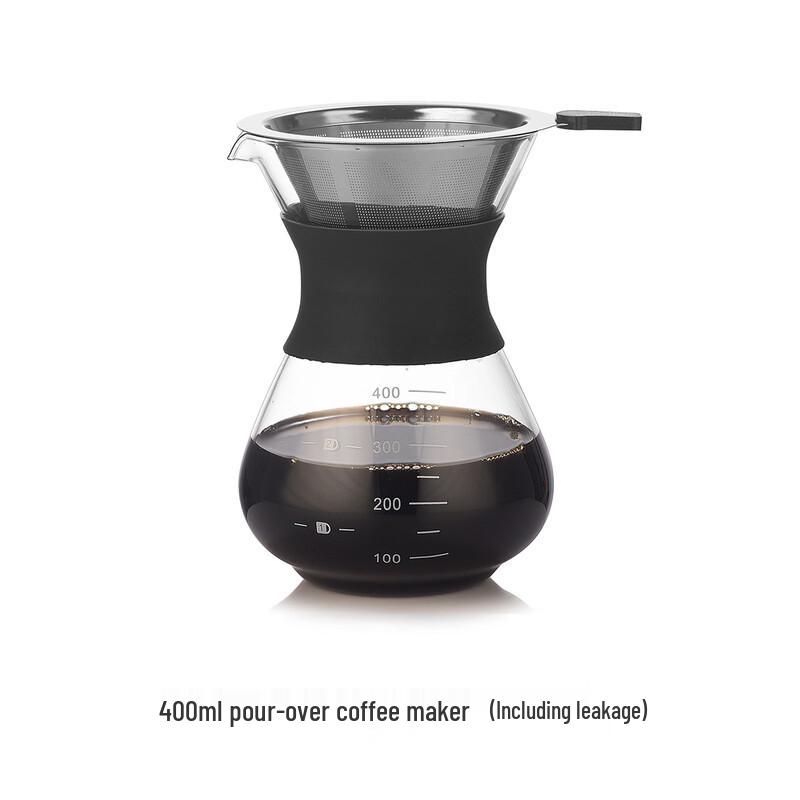 

TLXT 400ml Glass Pour-Over Coffee Maker