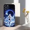 Genshin Impact Skirk Game For iPhone 12,14,13,15,16,11,17,X,Mini,XR,SE,XS,Plus,Pro,Max,8,7,Soft Silicone Black Case