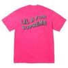 Supreme Based Tee Fuchsia