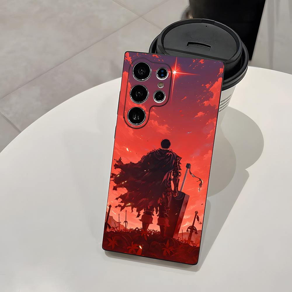 Berserk Comics Cool Phone Case For Samsung A25 A13 A33 5G A54 A36 A35 A56 A52 A14 Shockproof Soft Cover