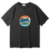 YDA Camping Train Oversized Short Sleeve T-Shirt_Yd2046Tsbk