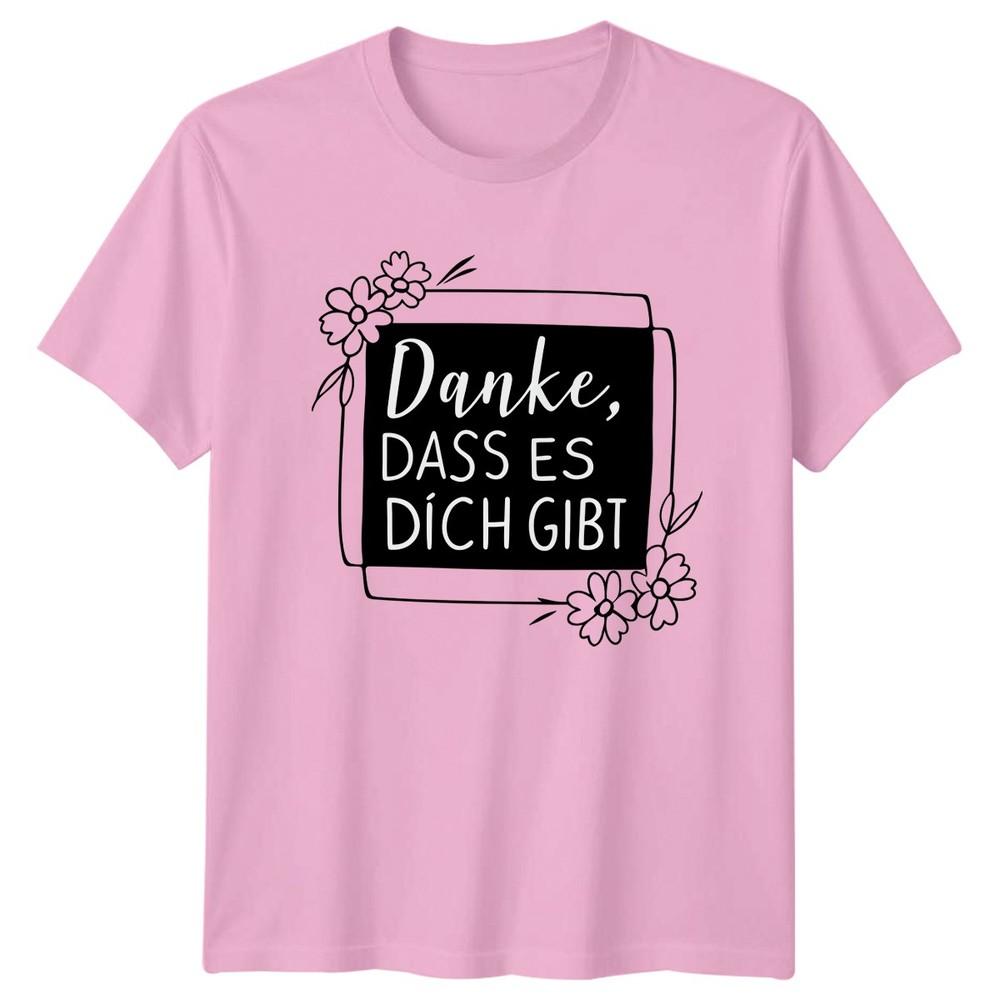 Thanks For Existing Unisex T-Shirt GerUnisex Saying Friendship Birthday Gift