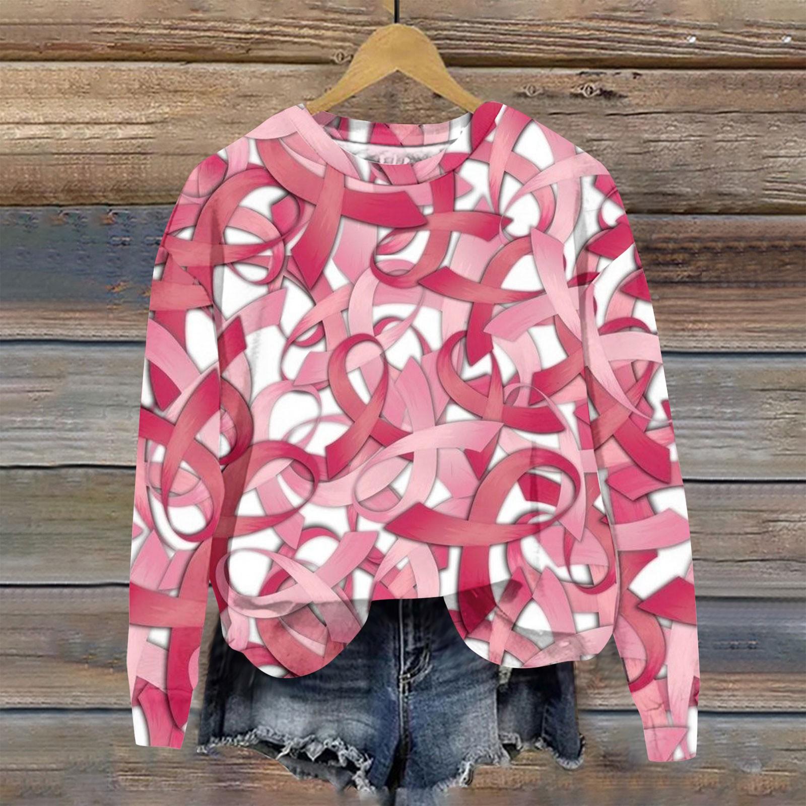 

Женский повседневный модный пуловер с длинным рукавом и круглым вырезом с принтом XXXL киноварь