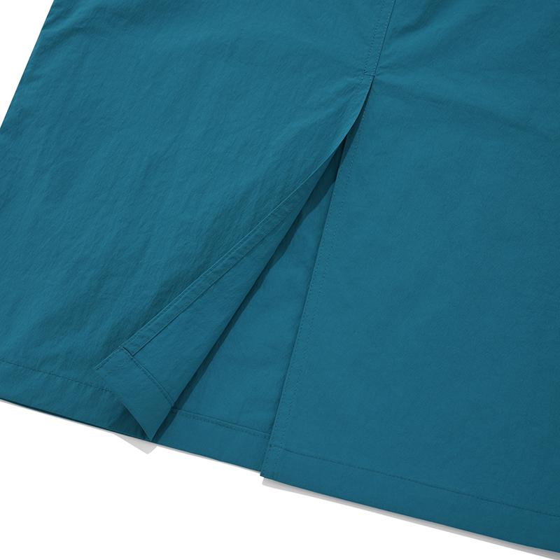 KIRSH Doodle Cherry Cargo Woven Skirt [Turquoise]