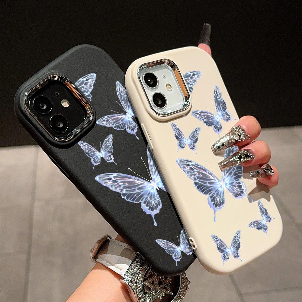 Pro OPPO A16 A38 A57 A58 A74 A78 A98 Reno8T Reno13F Realme C25S C53 C65 Kreslená černá kočka stříbrný okraj měkký tekutý silikonový ochranný kryt