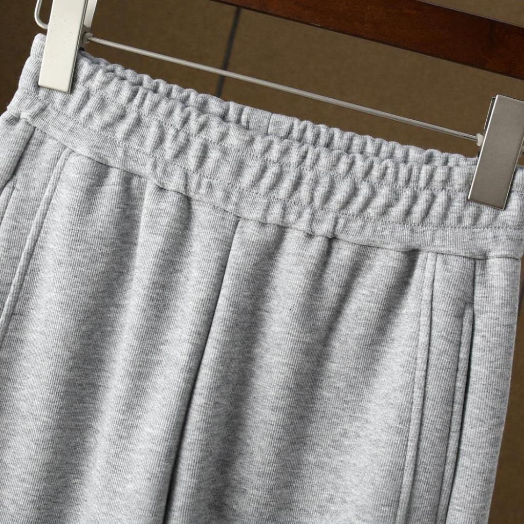 Frühlings-Jogginghose aus Sauerstoffbaumwolle mit hoher Taille für Damen – weich, warm und vielseitig