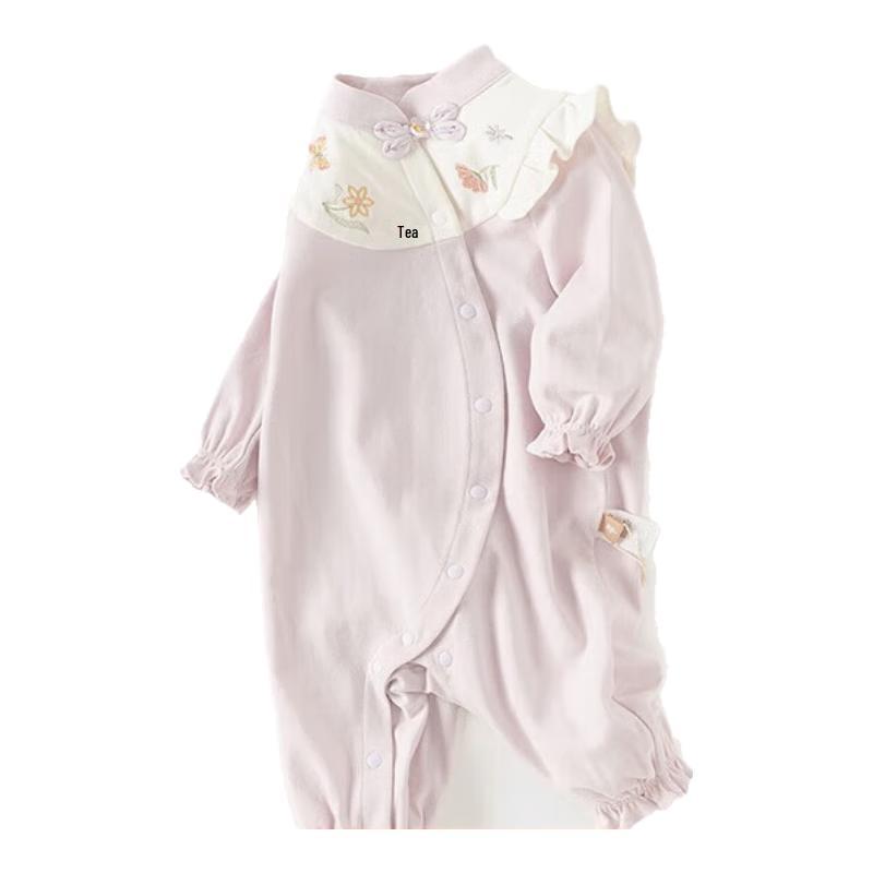 David & Bella Baby Girl Hanfu Style Antibacterial Romper 90cm