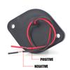 Universal LED License Plate Tag Lights Lamp for MAN Truck Trailer Car Lorry Camper Van RV Pickup SUV ATV UTV Indicator 12V 24V