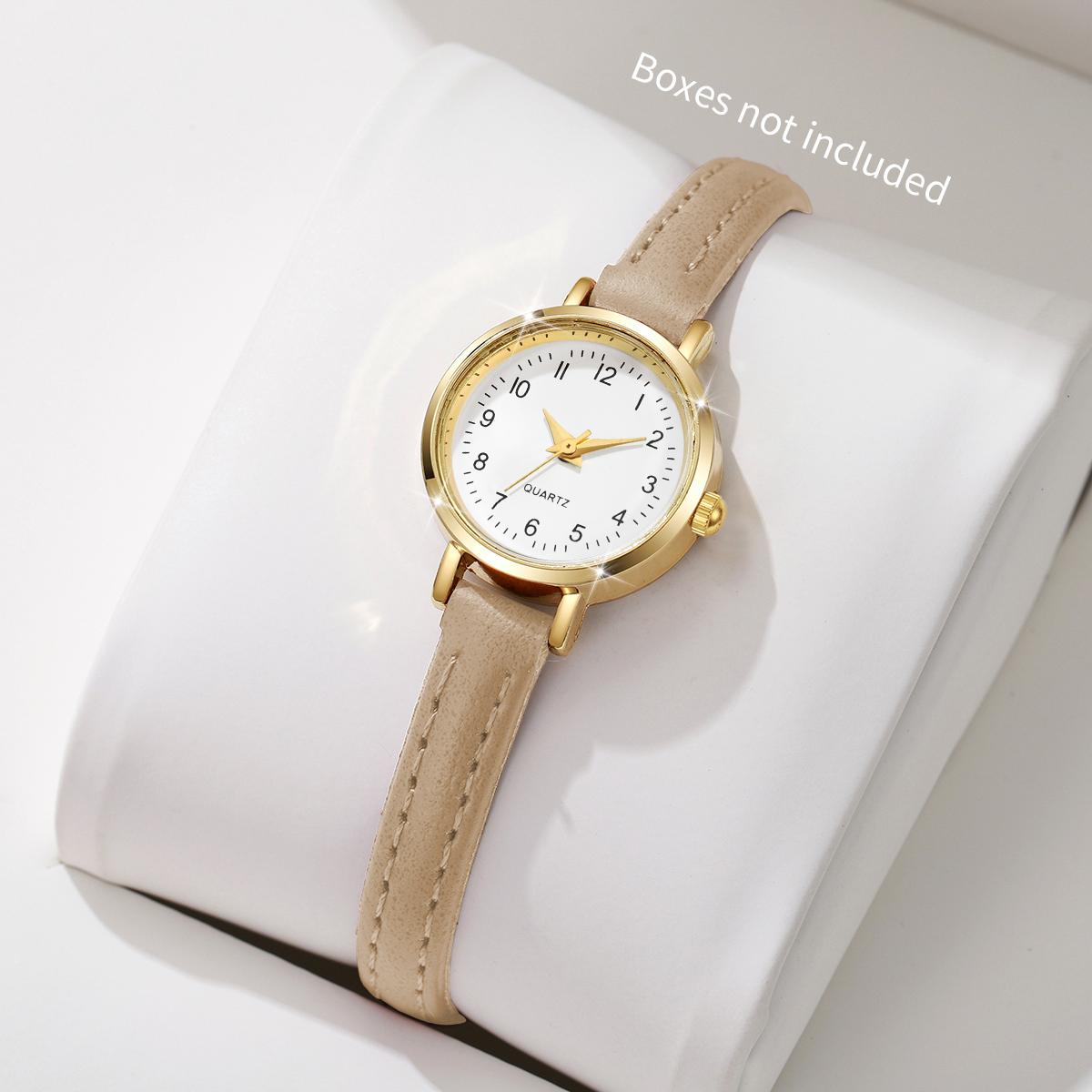 

Женские часы Модные Маленький Римский Циферблат Женские Кожаный Ремешок Кварцевые Часы Reloj Mujer Часы для Девочек Подарок