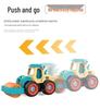Children's Engineering Excavator Toy Set with Detachable Parts