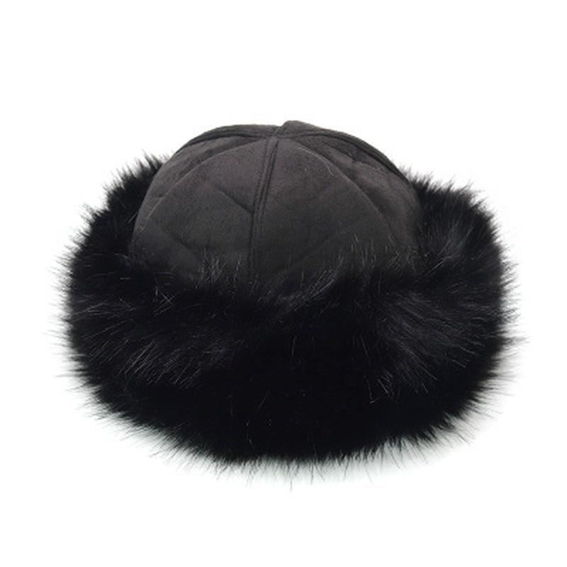 Fluffy Faux Fur Hats Warm Winter Thick Warm Ears Snow Cap Windproof Woman Hats Accessories