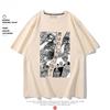 Summer 100% Cotton T-shirt Attack Giant Wings of Freedom Clothing Sergeant Alan Mikasa Around Short-sleeved Men