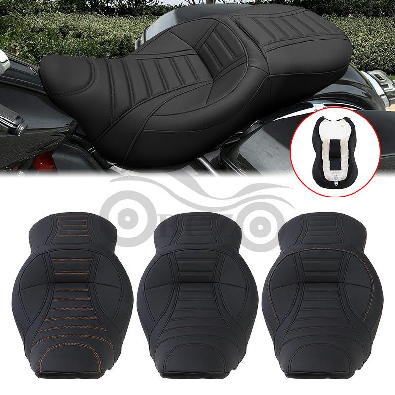 Harley Glide Street CVO Two-Person Integrated Seat Cushion 09-22