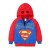Boys Hooded Zip Up Sweatshirt Jacket with Eye Mask for Spring and Autumn