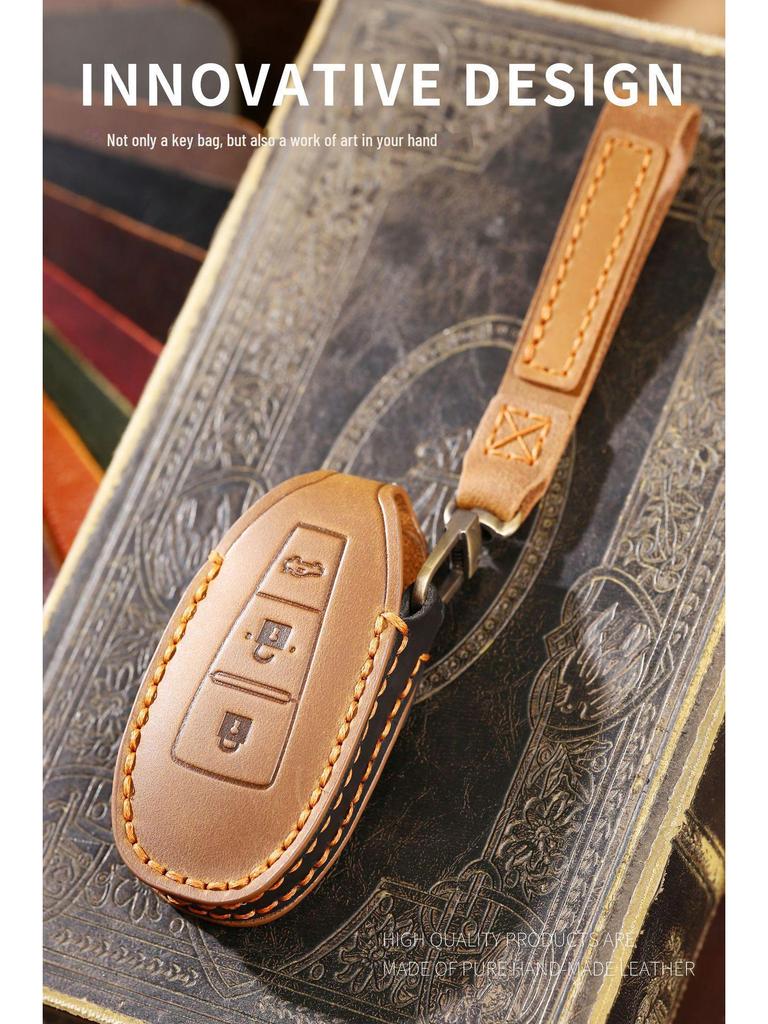 Originální kožený kryt klíčů Changan Suzuki pro Vitara, Fengyu, Xiaotu, Qiyue, Tianyu, SX4 - ochranný kryt do auta