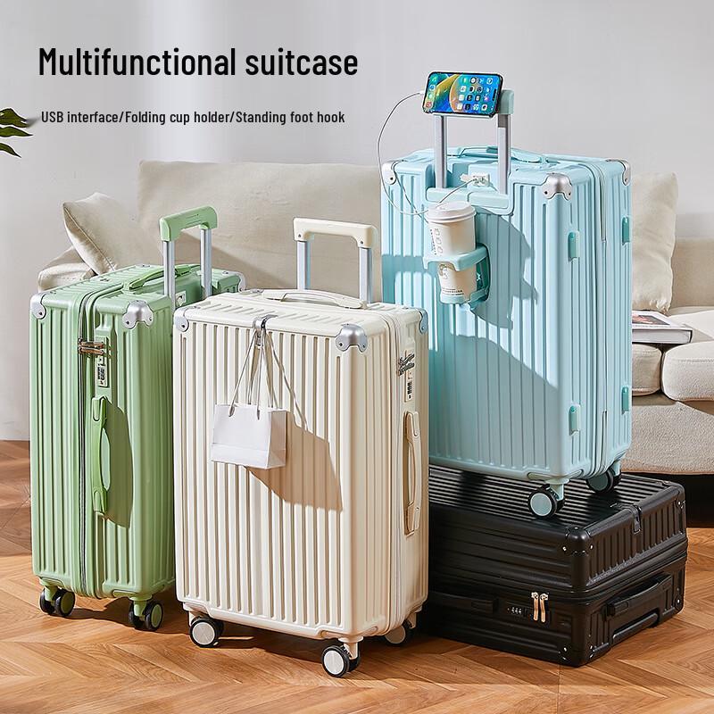 Ruyishi Multi-functional Spinner Luggage 22 inch