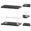 Acrylic Case for Displaying Miniature Models and Figurines, Storage Solution Home Desk