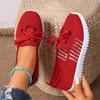 Mode Dames Casual Schoenen 2025 Nieuwe Lichte Sneakers Dames Mesh Ademend Instappers Vetersluiting Mode Comfortabele Sportschoenen