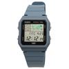 Casio Standard Digital World Grayish Blue Watch, Time, Men's/Women's, LF-30W-2A