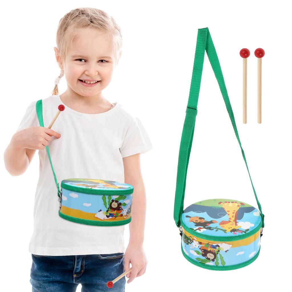 Perküsyon Çocuk Çocuk Oyuncakları Yürümeye Başlayan Çocuklar İçin Çocuk Müziği Tef Müzik Aleti Davul Ahşap El Bebek Eğitici