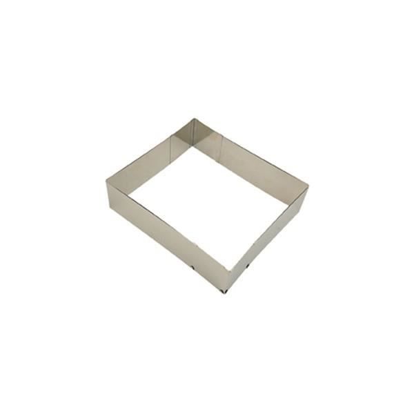 Moule Réglable - Städter - Acier Inoxydable - Largeur 22-41 Cm - Longueur 25-50 Cm - Lave-vaisselle Compatible