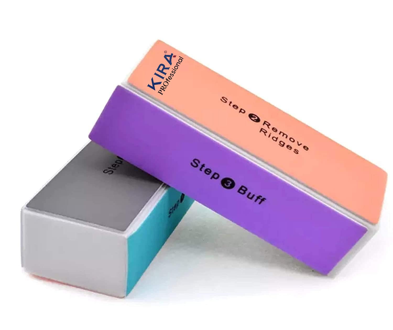 Professional 4 Ways Manicure Pedicure Emery Board Nail Art Care Shiny Block Buffer Sanding Files Colourful Tool4 Way Shiny Block / 4 Step Buffing B