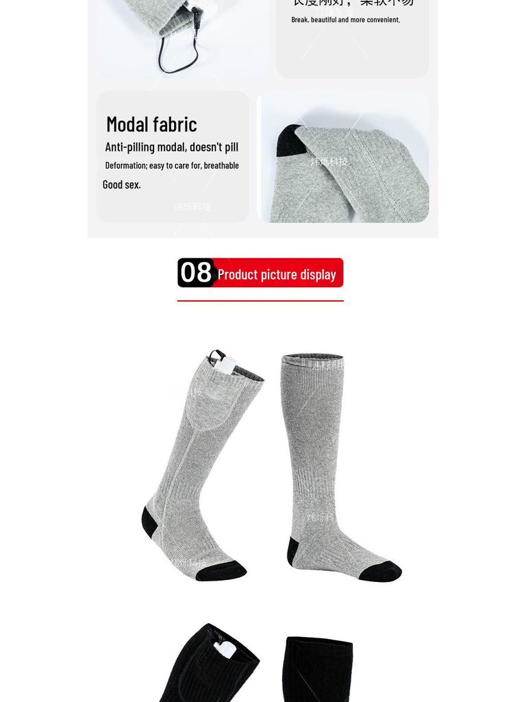 Exclusive Winter Heating Socks for Men & Women - Warm Outdoor Skiing Sports Cold-Proof