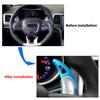 Shift Paddle For Dodge Challenger Charger  Durango SRT 2017-2025 Jeep Cherokee SRT Car Steering Wheel Paddle Shifter DSG Sticker