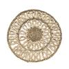 Versatile Woven Placemat Heat Resistant Braided Straw Dinner Plate Mat Anti Slip for Weddings Home Kitchen Dining Table