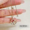 Necklace Women's Collarbone Chain Simple and Fashionable Versatile Light Luxury High-end Pendant Necklace