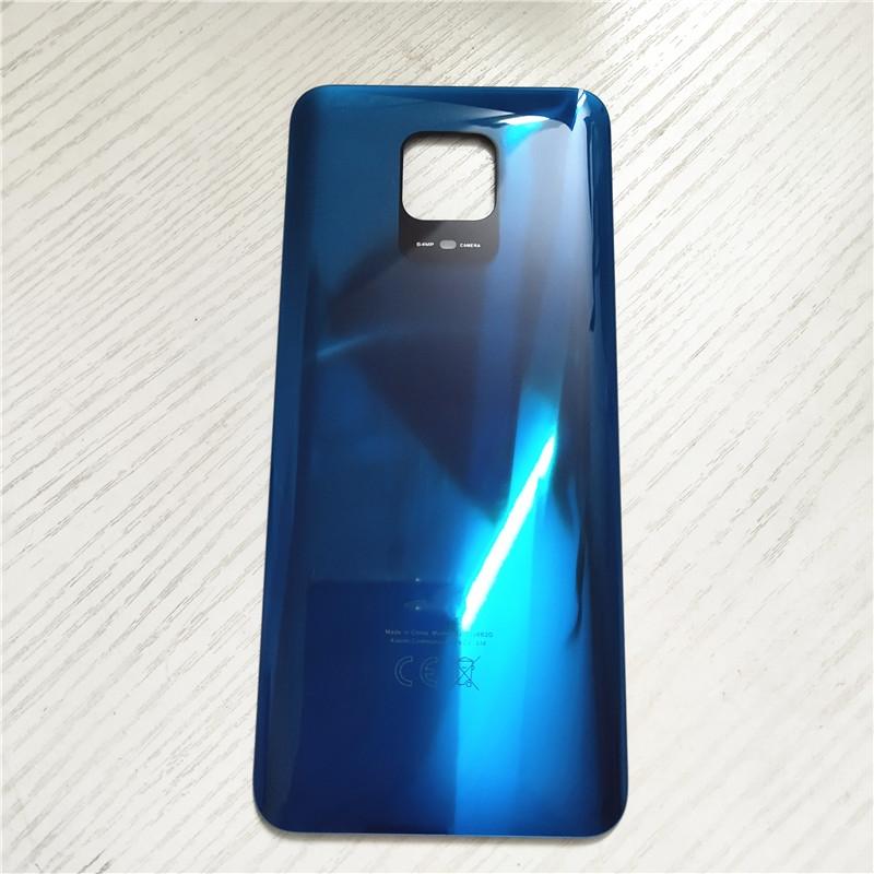 Coperchio Batteria Posteriore Alloggiamento Porta Posteriore Per Xiaomi Redmi Note 9S 9 Pro 64MP Coperchio Batteria Con Adesivo Sticker Parti di Ricambio